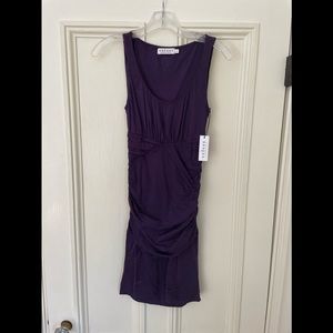 NWT Velvet By Graham and Spencer Shirred Mini